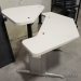 Steelcase Answer Crank Height Adjustable Corner Desk